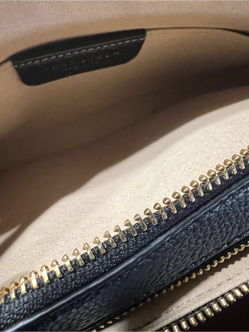 Tory Burch Black Mini Miller Pebbled Leather Crossbody - Picture 10 of 11